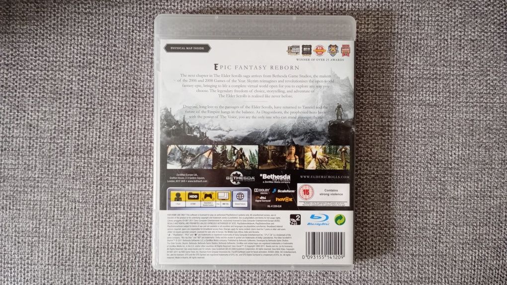 Gra The Elder Scrolls V: Skyrim na konsolę PS3