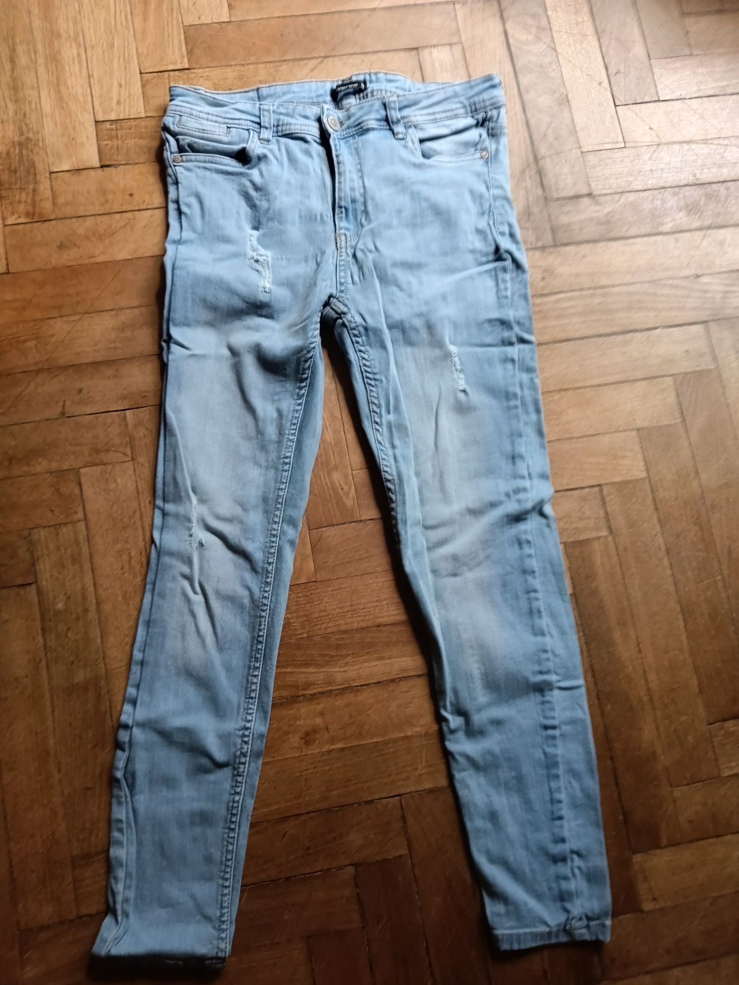Spodnie jeansowe długie
