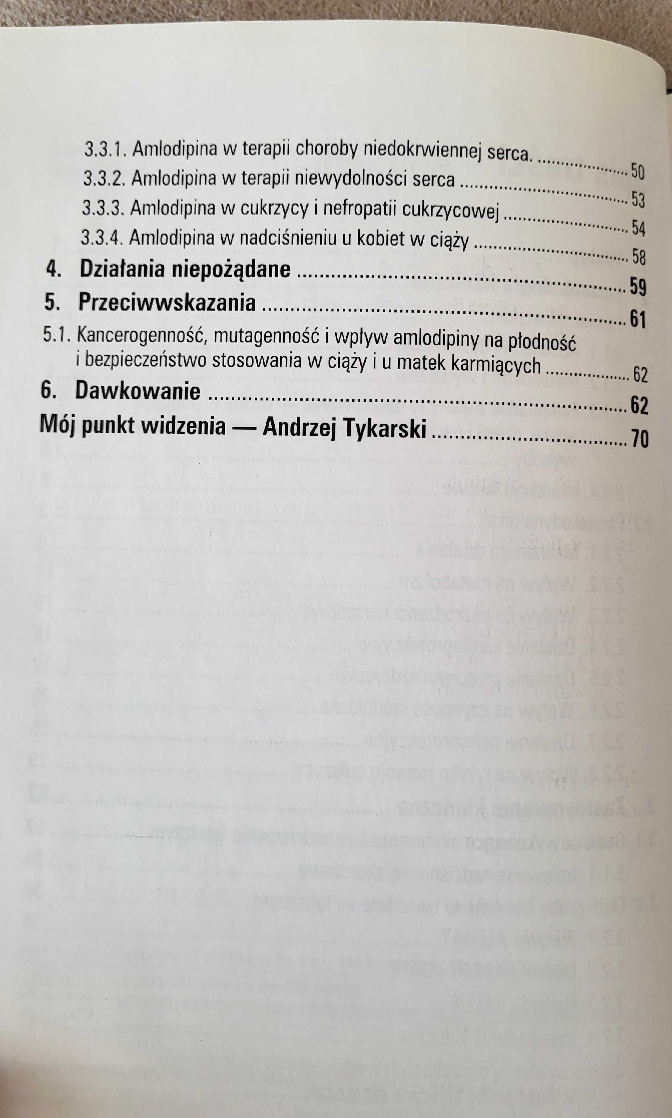 Amlodipina. Biblioteka czasopisma "Nadciśnienie tętnicze"