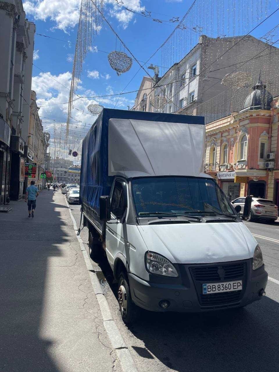 Грузоперевозки по Украине 2 т, 3 т, 5 т, бус