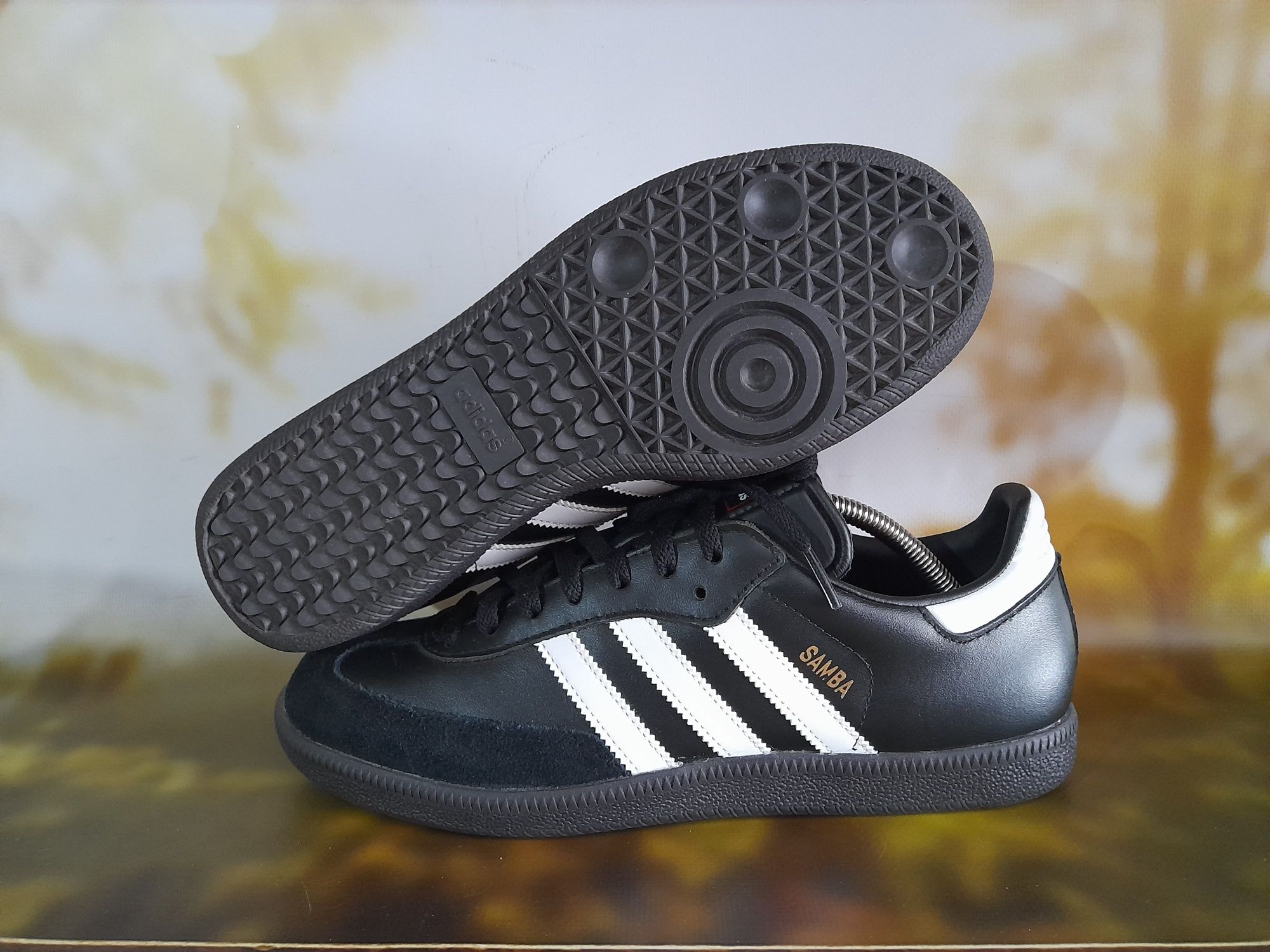 Оригінал Adidas Samba 27.5 см. нові шкіряні кросівки