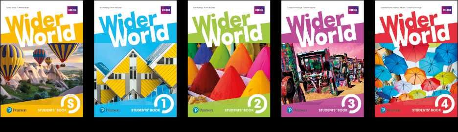 Wider World 1, 2, 3, 4, Starter Student's + workbook