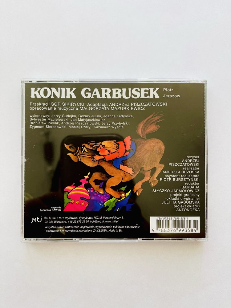 SŁUCHOWISKO NA CD: Konik Garbusek (Piotr Jerszow)