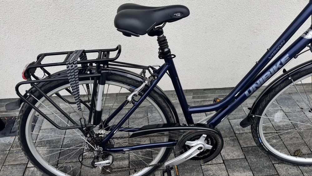 Super stan Unibike Vision rama Alu 19” kola 28” Gwarancja