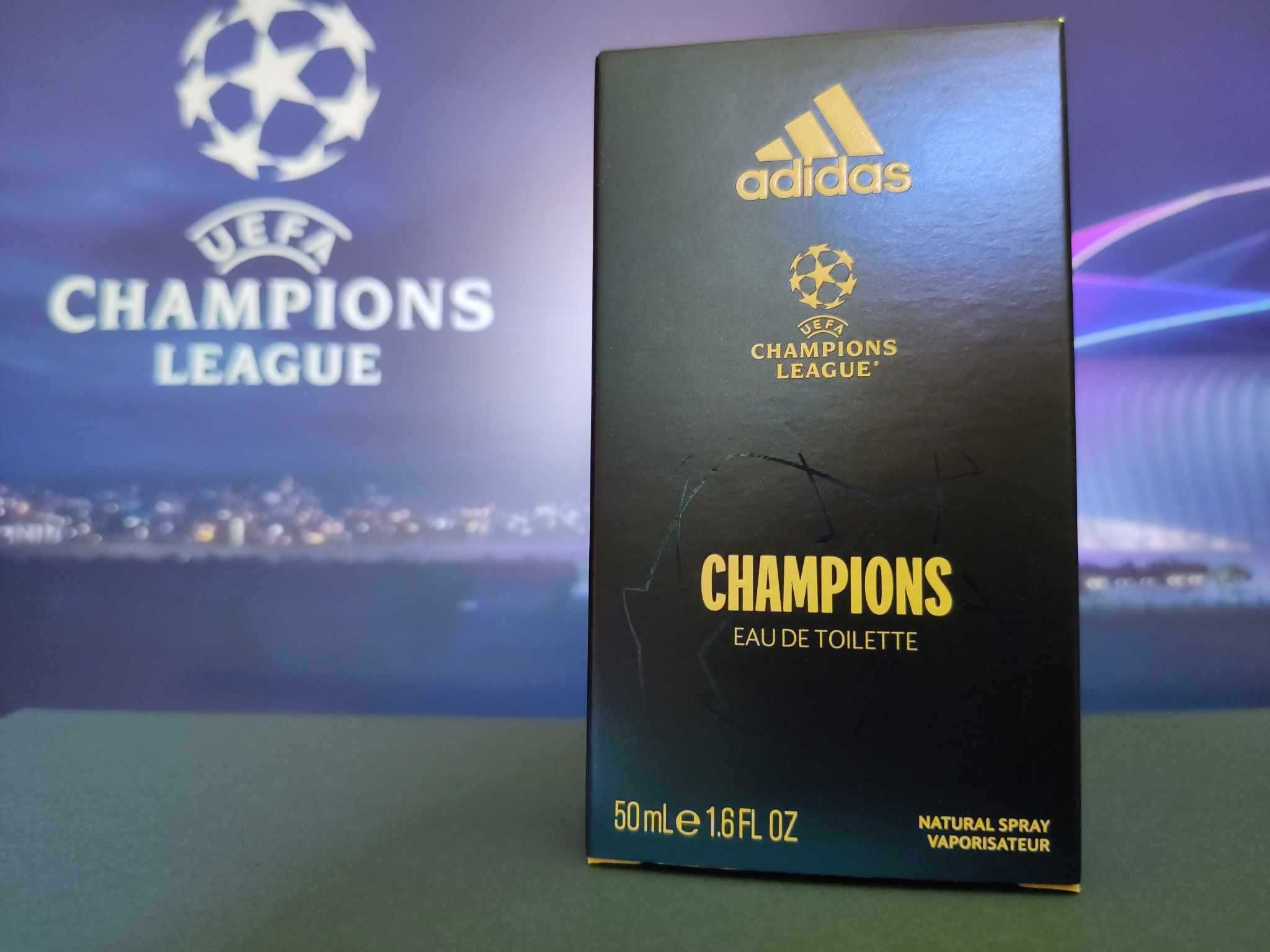 Adidas Champions League UEFA woda toaletowa dla mężczyzn NEW