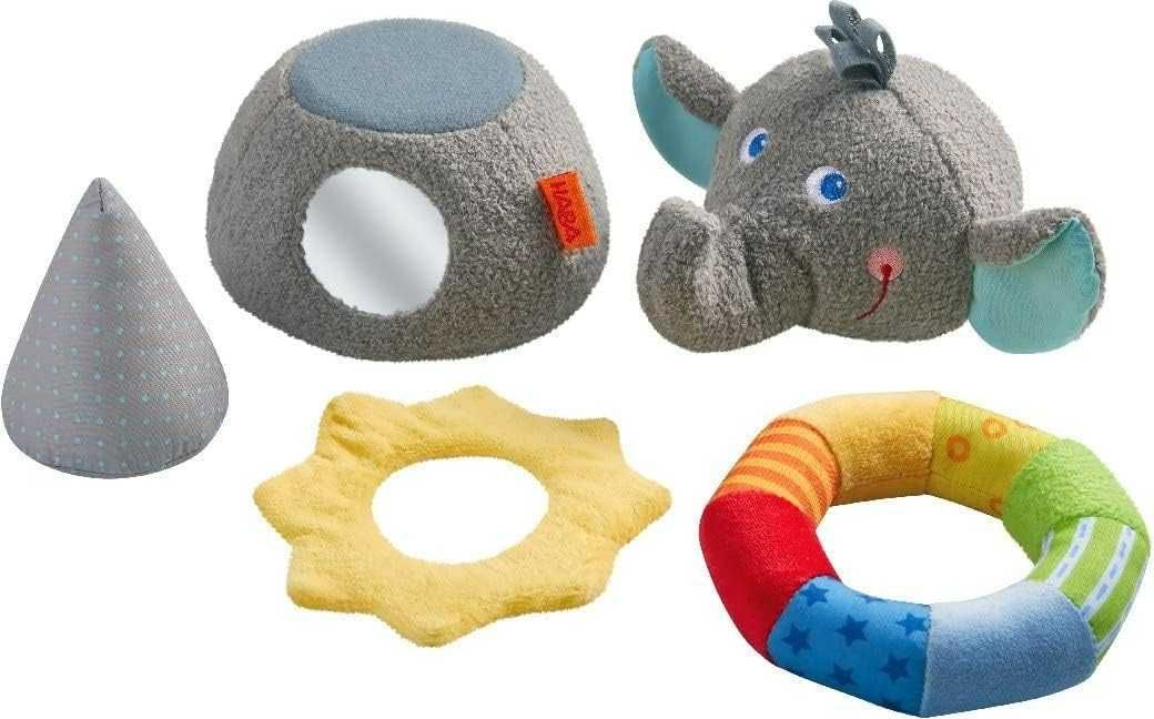 Figura słoń Eric, Przytulanka z efektami dotykowymi i zabawy