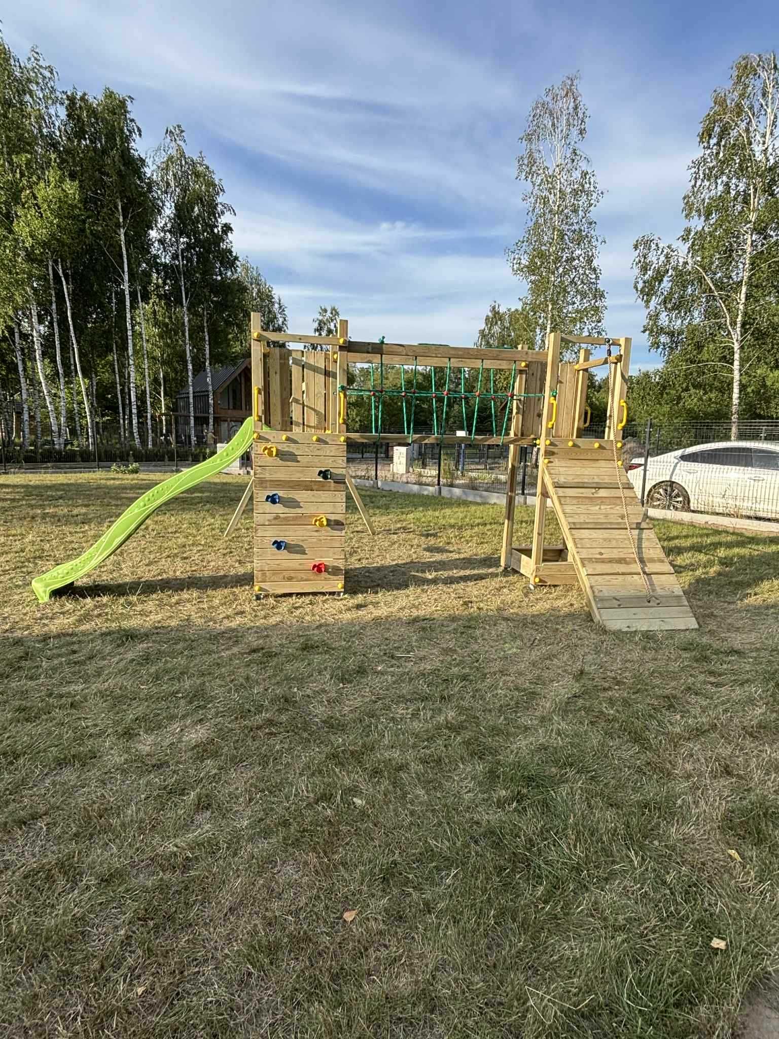 Plac zabaw drewniany, Małpi gaj, Huśtawka, DOSTAWA 0zł, Wysyłka 2-3dni
