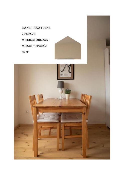 Gdynia Orłowo | Mieszkanie 2 pokoje | 45 m² | gaz, widok, bezpośrednio