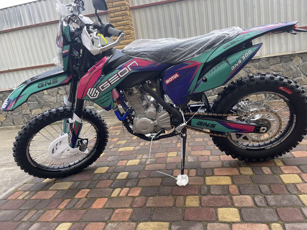 Акція доставка 0 грн, мотоцикл Geon Dakar GNS 300 4v 2025