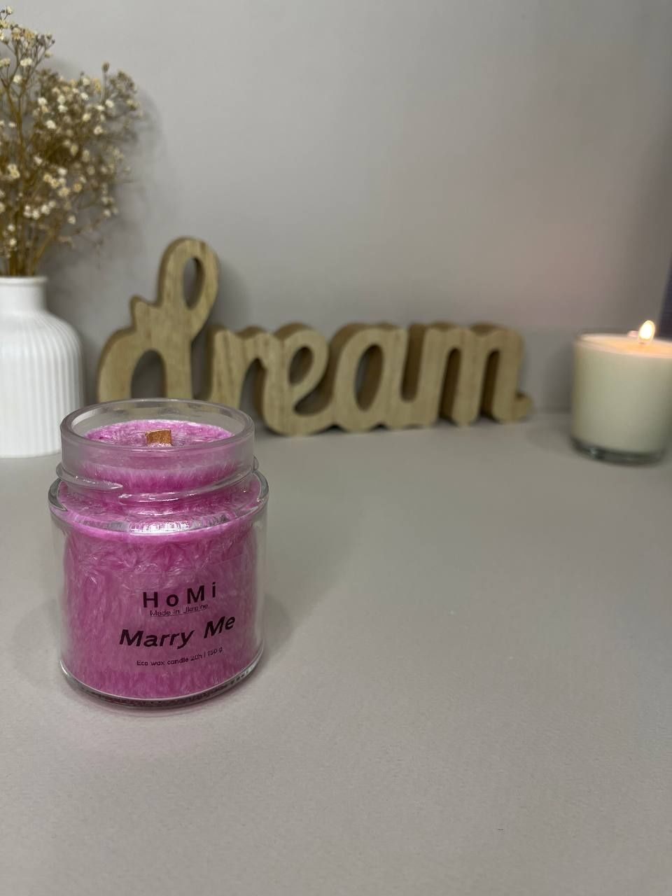 Аромасвіча "Marry Me" свічки ароматичні