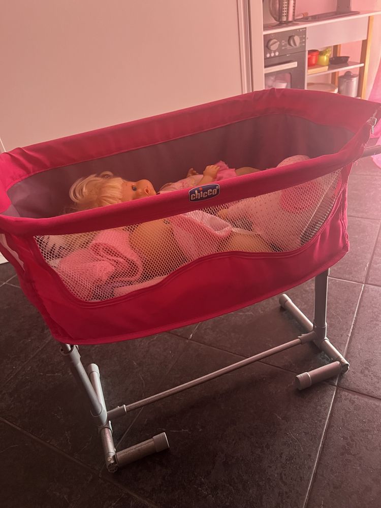 Carrinho e berço chicco