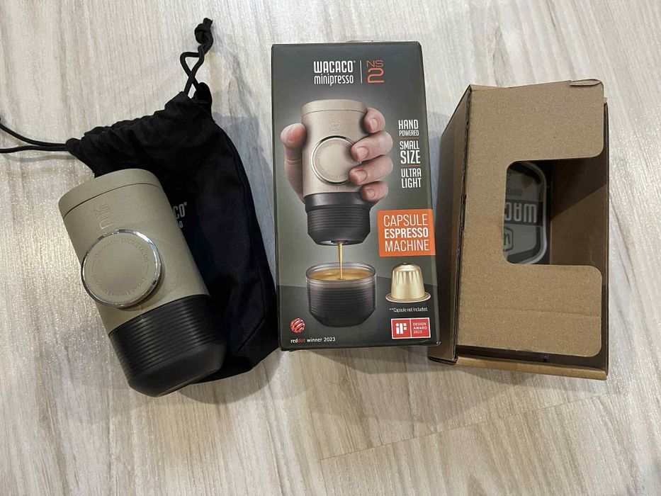 Przenośny ekspres do kawy na kapsułki turystyczny ekspres