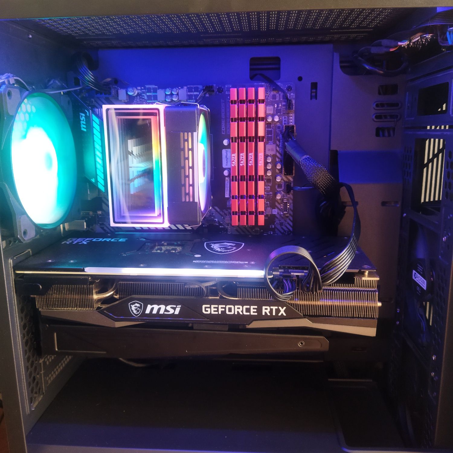 Ігровий пк ryzen 7 5700x/b550m/rtx 3060ti/ssd m2 1tb/ ddr4 32gb.