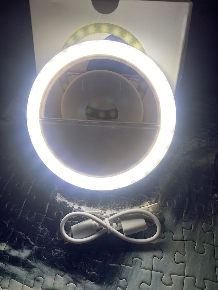 Selfie ring light