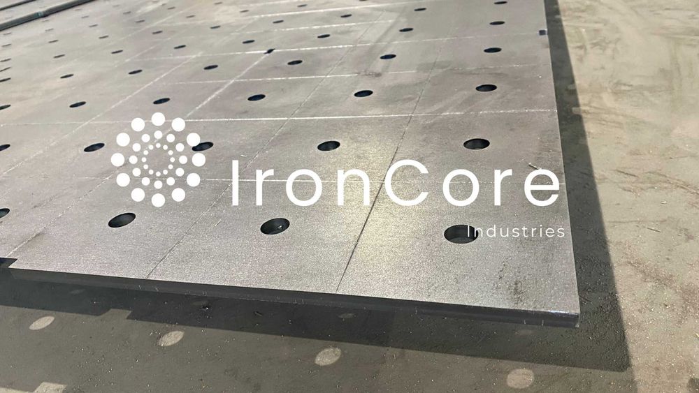 STÓŁ SPAWALNICZY 1000x1500mm gr 10mm