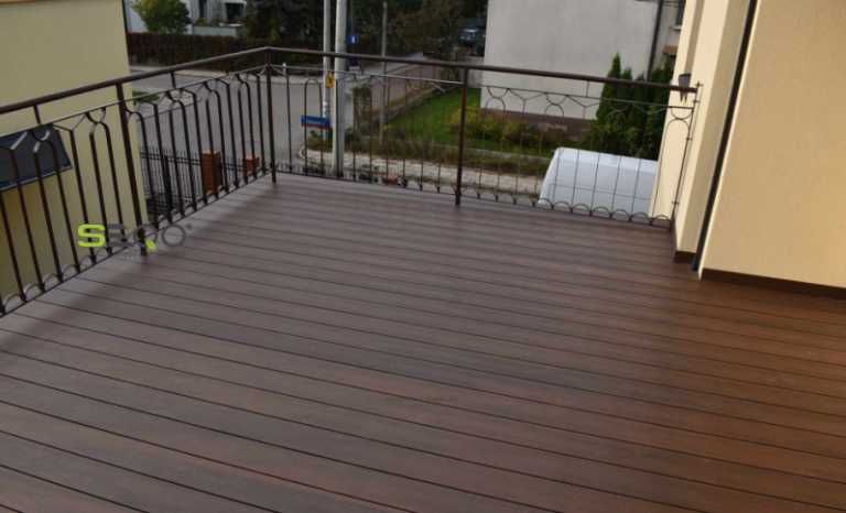 Deska kompozytowa, taras.