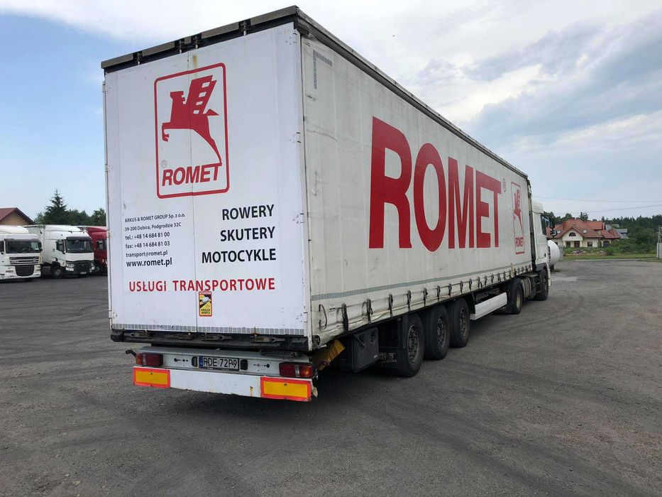 Wynajem Naczep Standard MEGA Kontenerowa