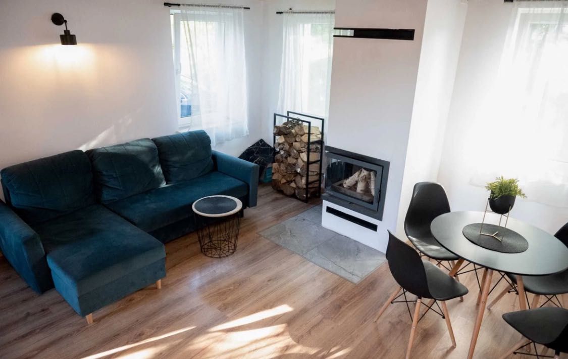 Domek Kaszuby sauna jacuzzi na wyłączność Lubiana