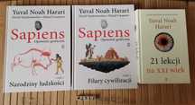 Sapiens Opowieść graficzna Część 1 Część 2 21 lekcji na XXI wiek