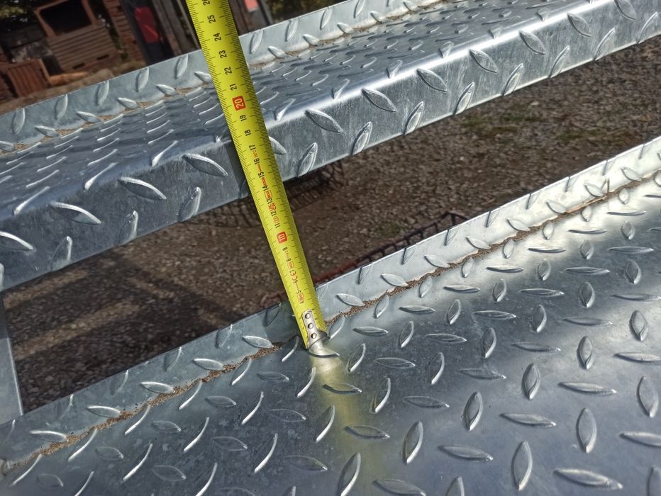 Schody metalowe ocynkowane