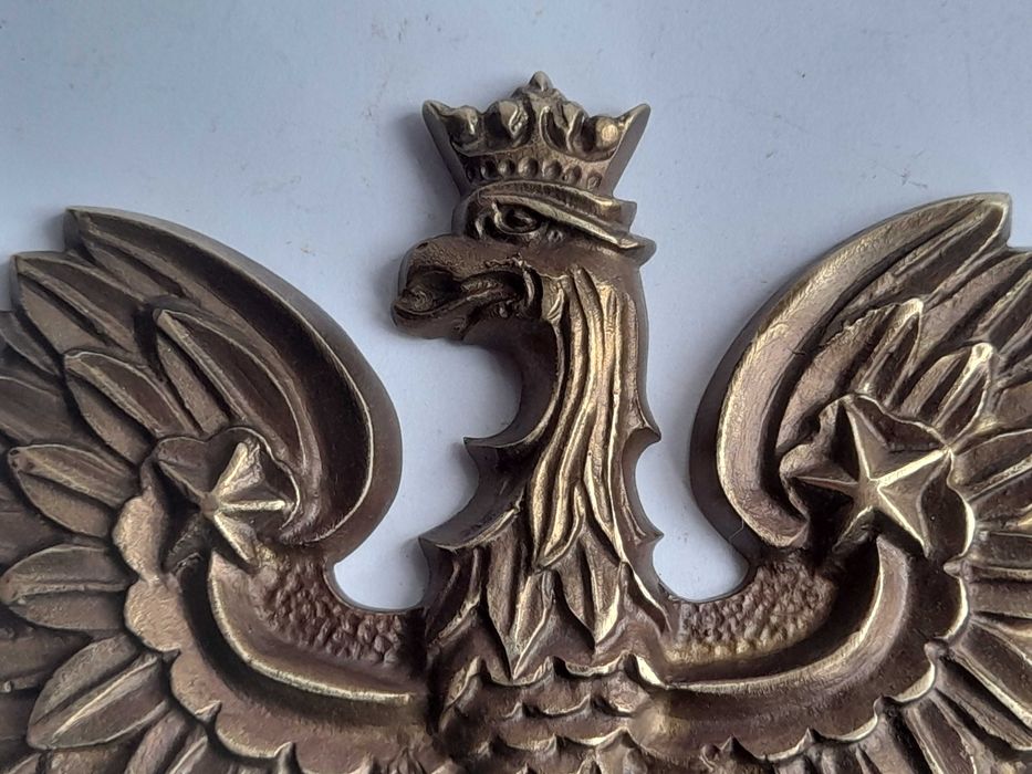 Polski orzeł godło państwowe wzór 1927 rok (15 cm)