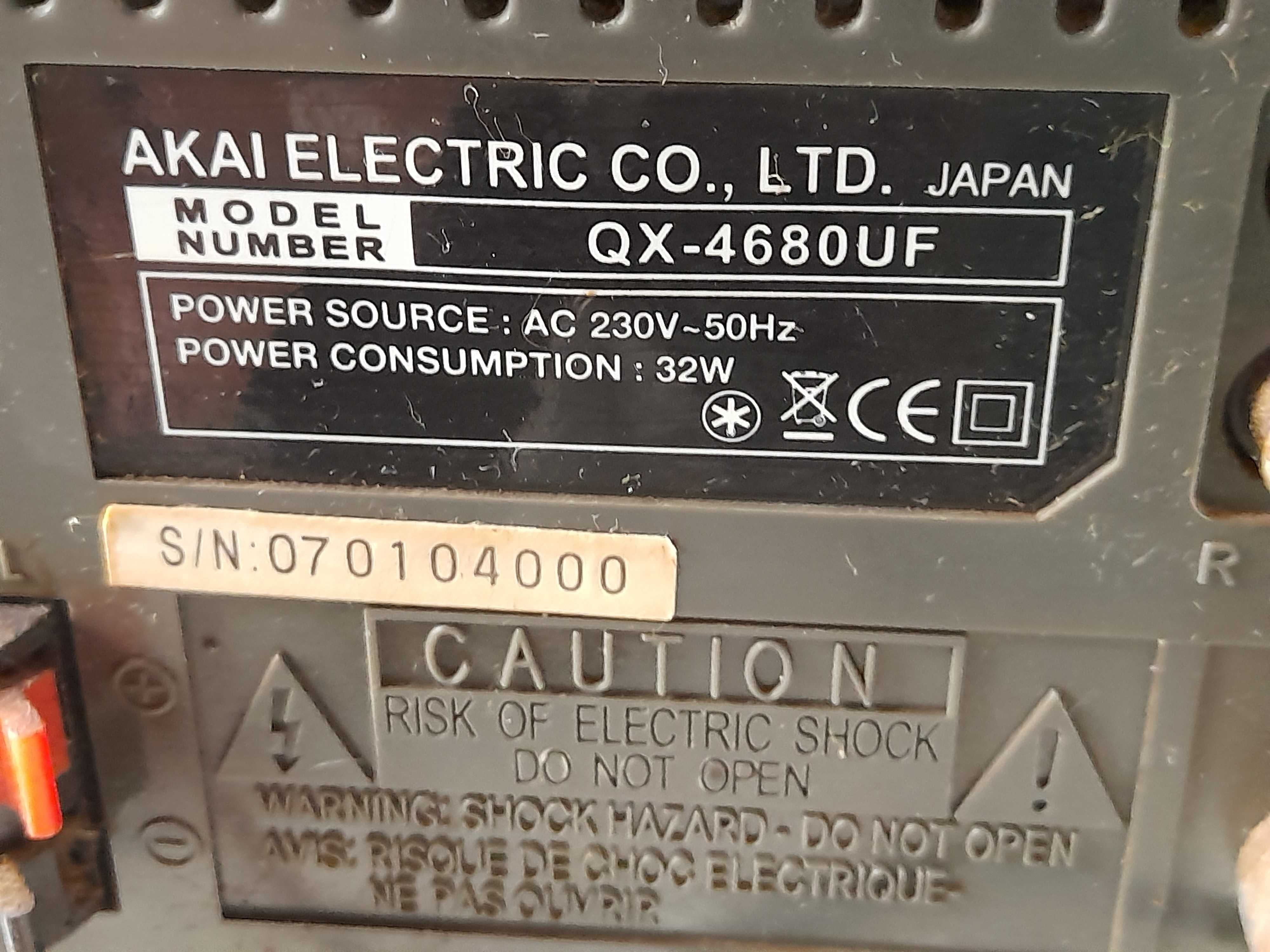 музичний центр AKAI модель QX- 4680 UF