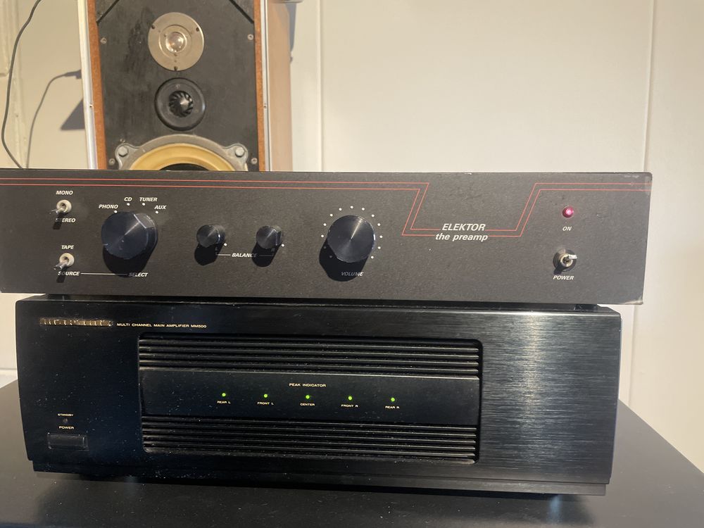 Elektor the preamp przedwzmacniacz sprawny