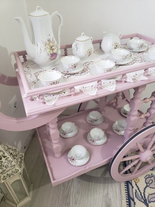 carrinho chá  vintage