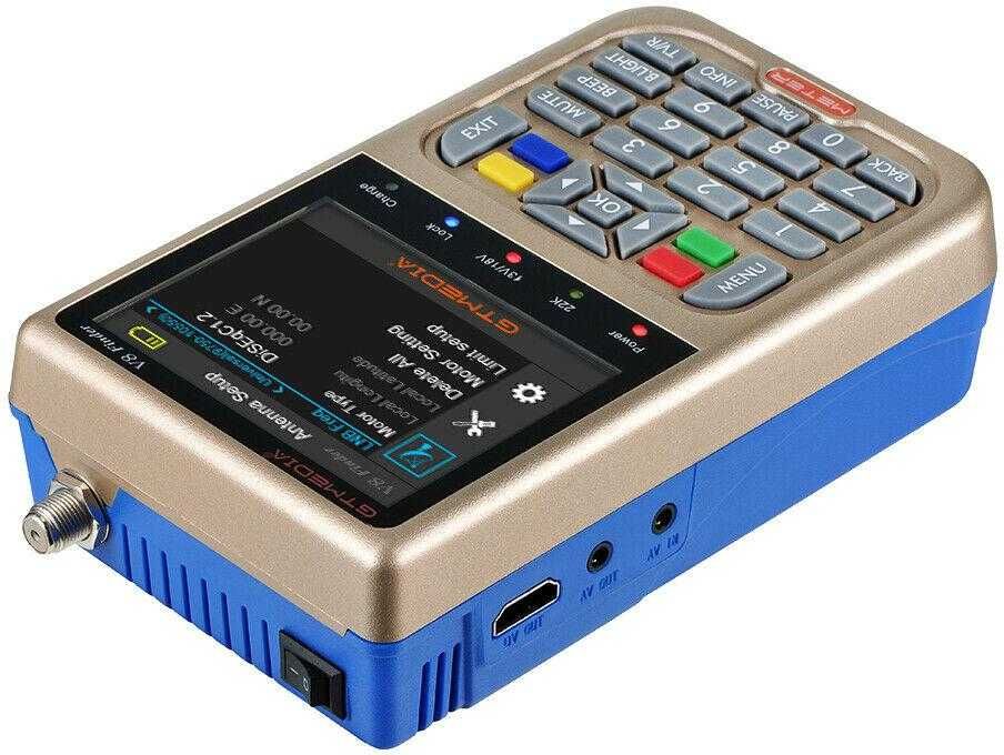 Miernik Satellite Finder V8