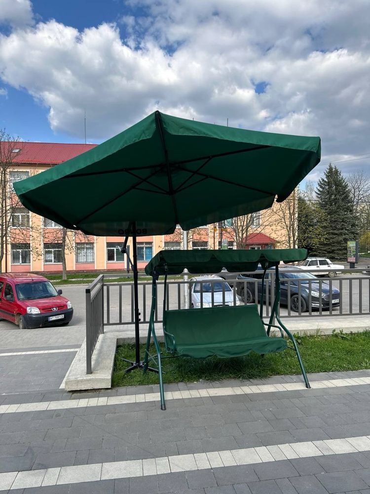 Суперціна! Парасоля садова з нахилом | Зонт садовый