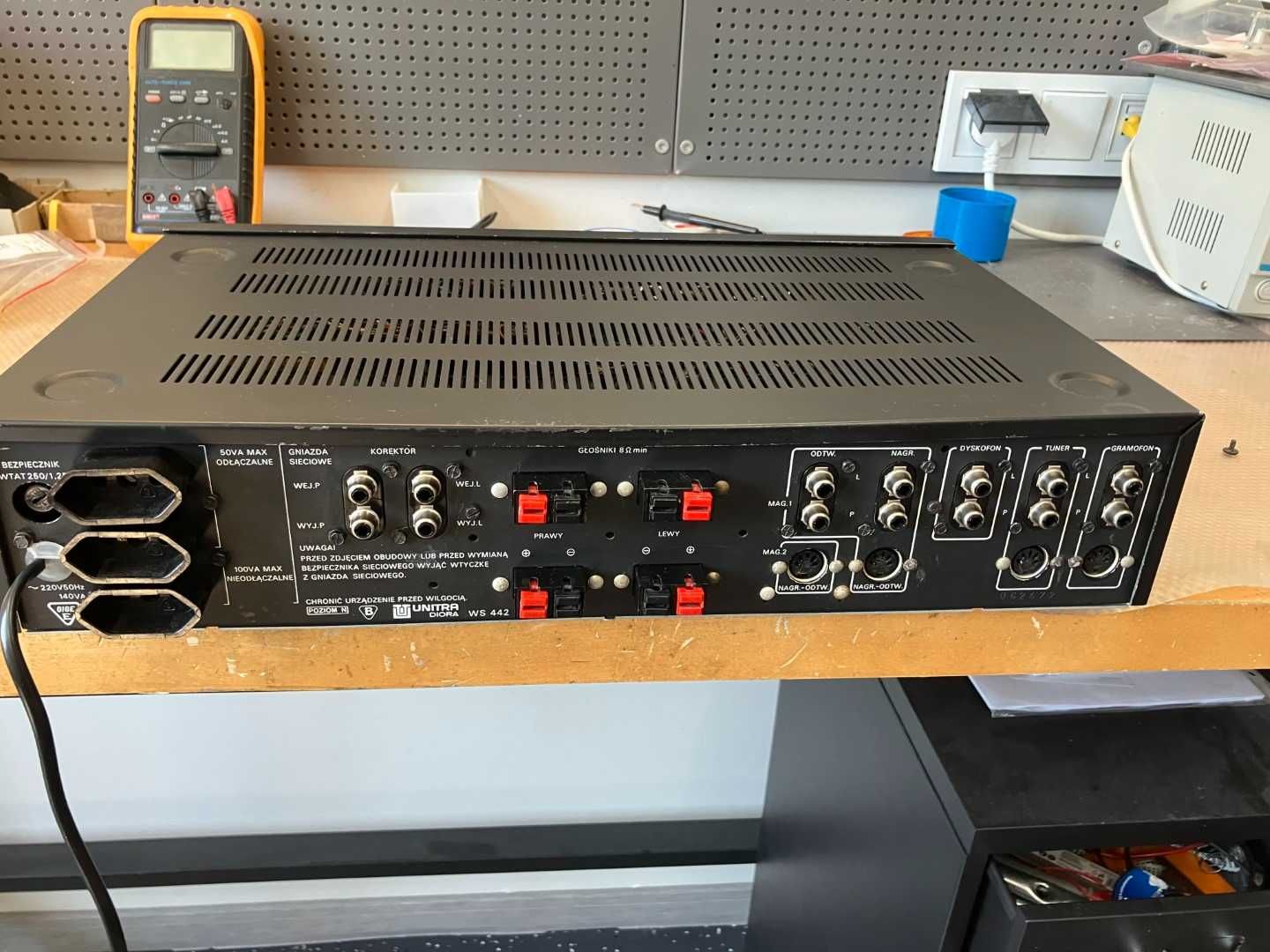 Wzmacniacz Unitra / Diora Ws 442 po przeglądzie