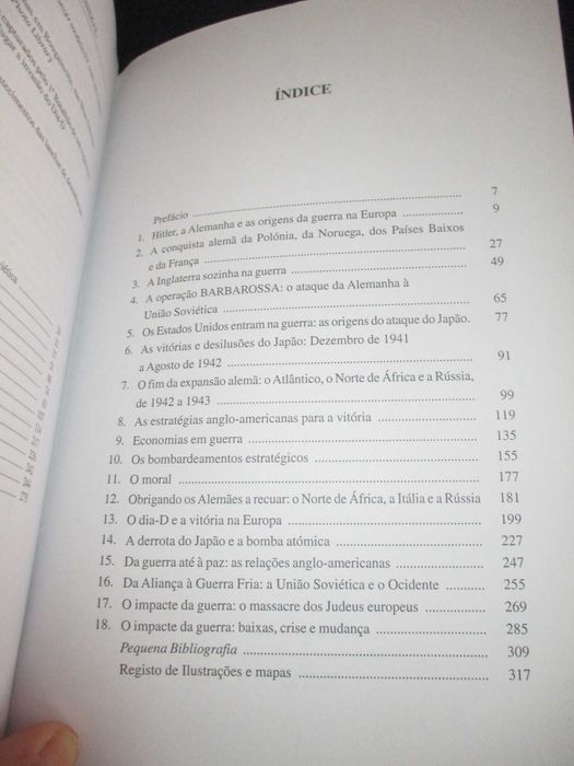 Livro História da Segunda Guerra Mundial RAC Parker