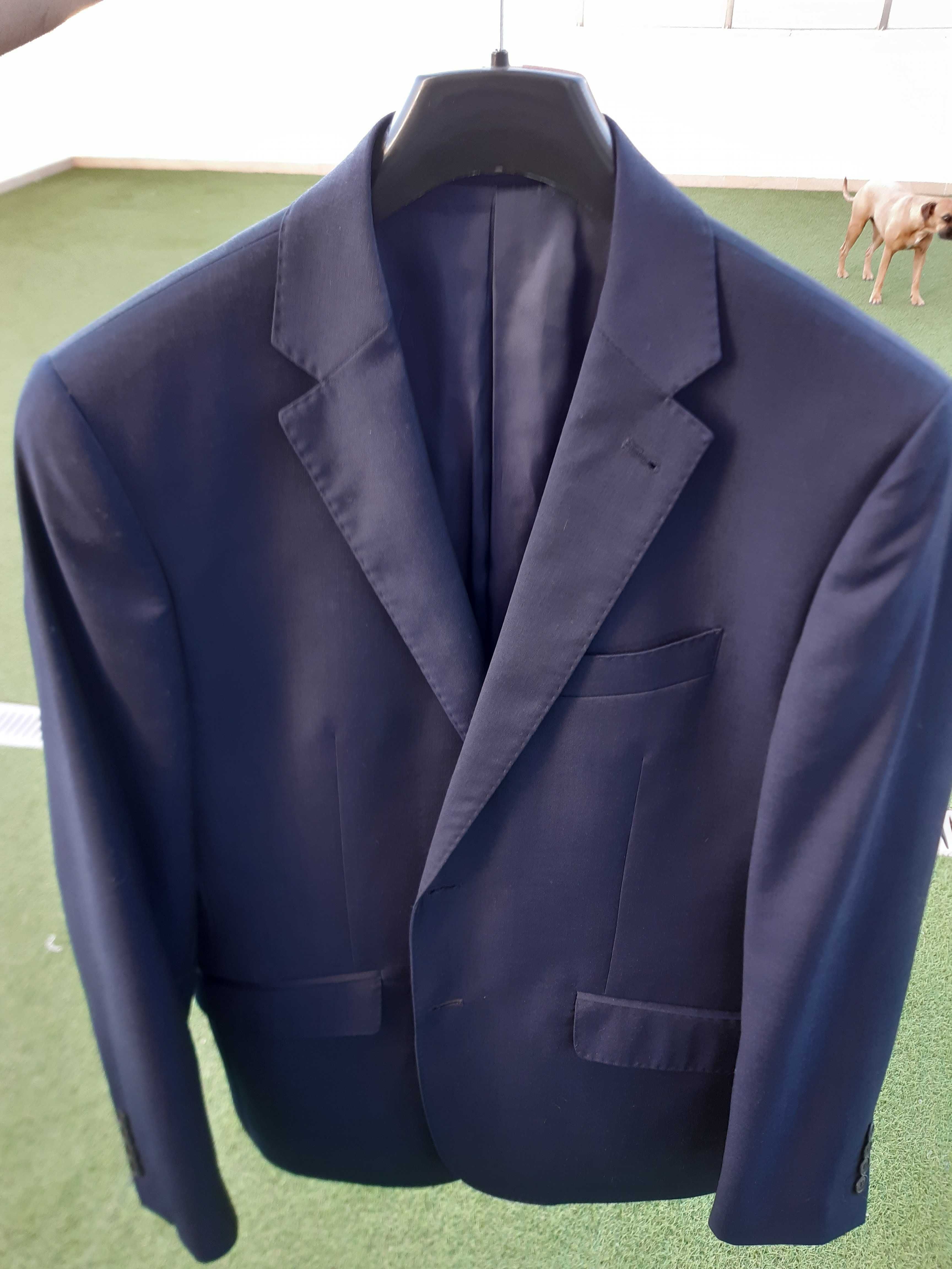 Fato Azul Massimo Dutti (Tailored fit, tam. 50 e 42)
