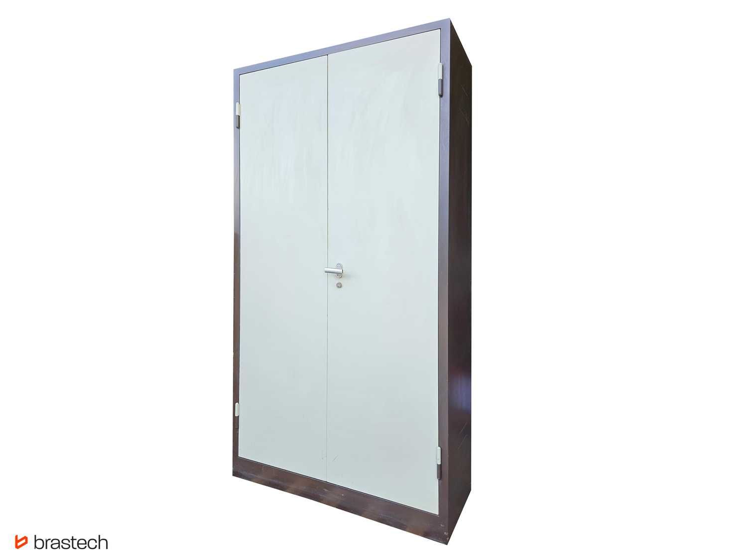 Szafa 2-drzwiowa 200x100x40  cm metalowa graż