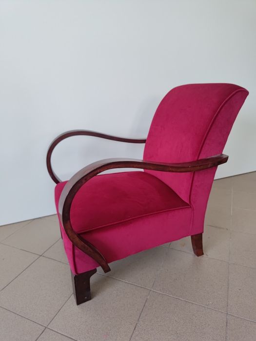 Fotel w stylu Art Déco, Halabala