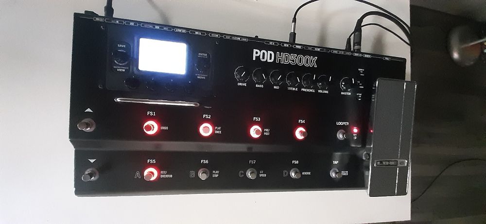 Line 6 hd500x multiefekt