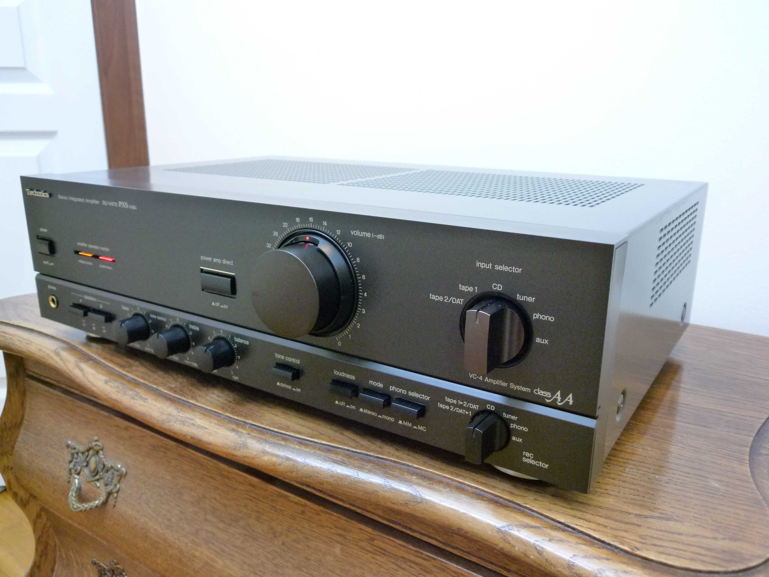 Technics SU-V470 PXS Wzmacniacz Integra Vintage st. idealny