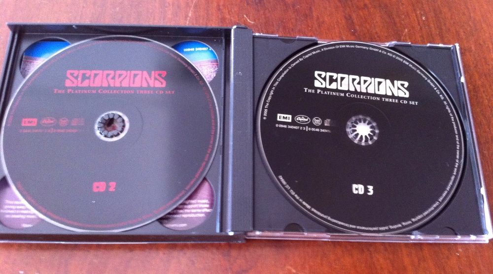 triplo album Scorpions