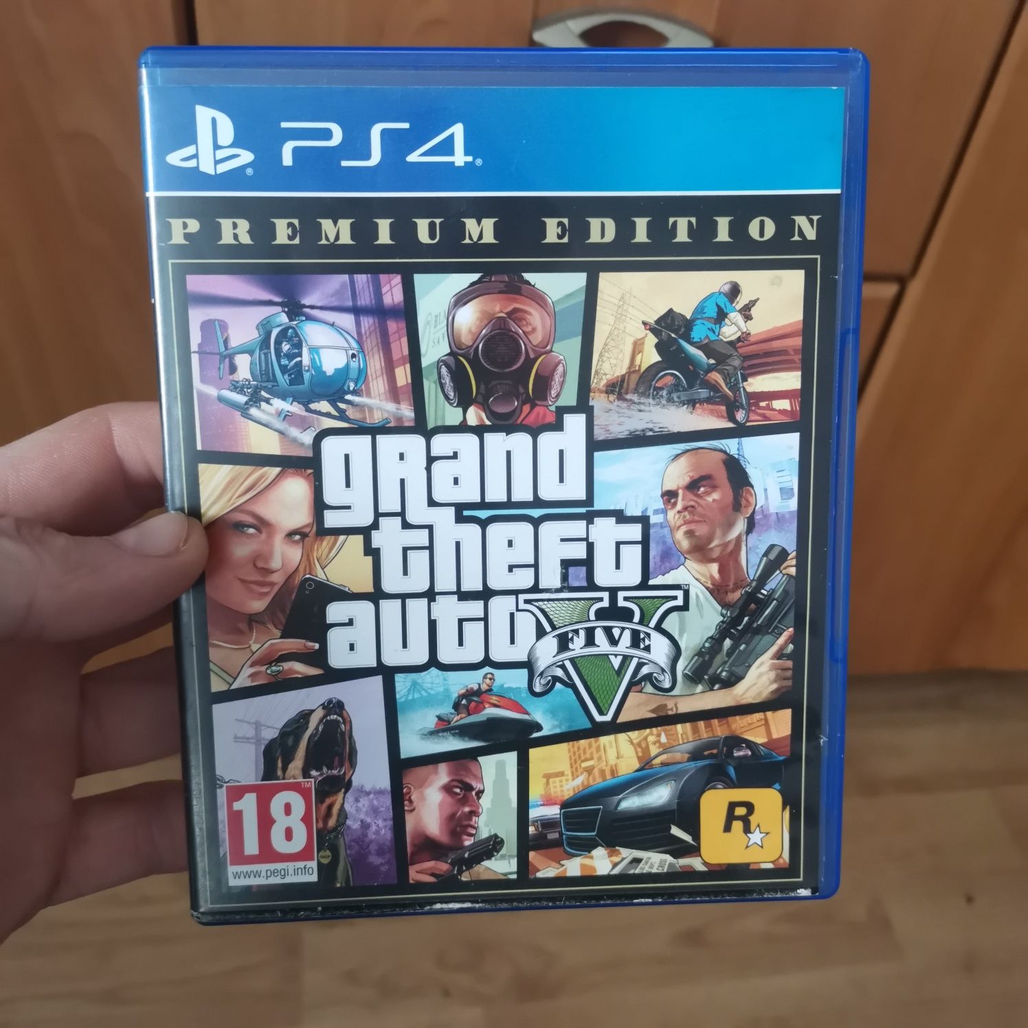 Gra ps4, gta 5 premium edition, stan bdb