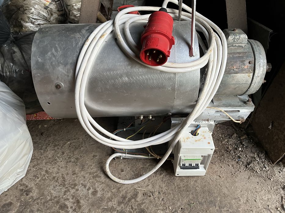 Теплова пушка 3-фазна з вентилятором | Працює, гріє