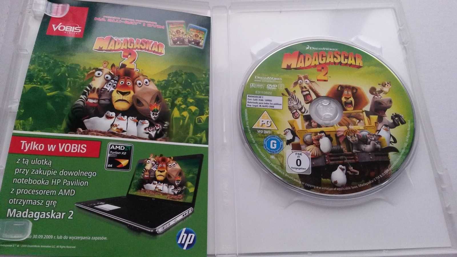 Film DVD bajka Avengers + Madagaskar 2