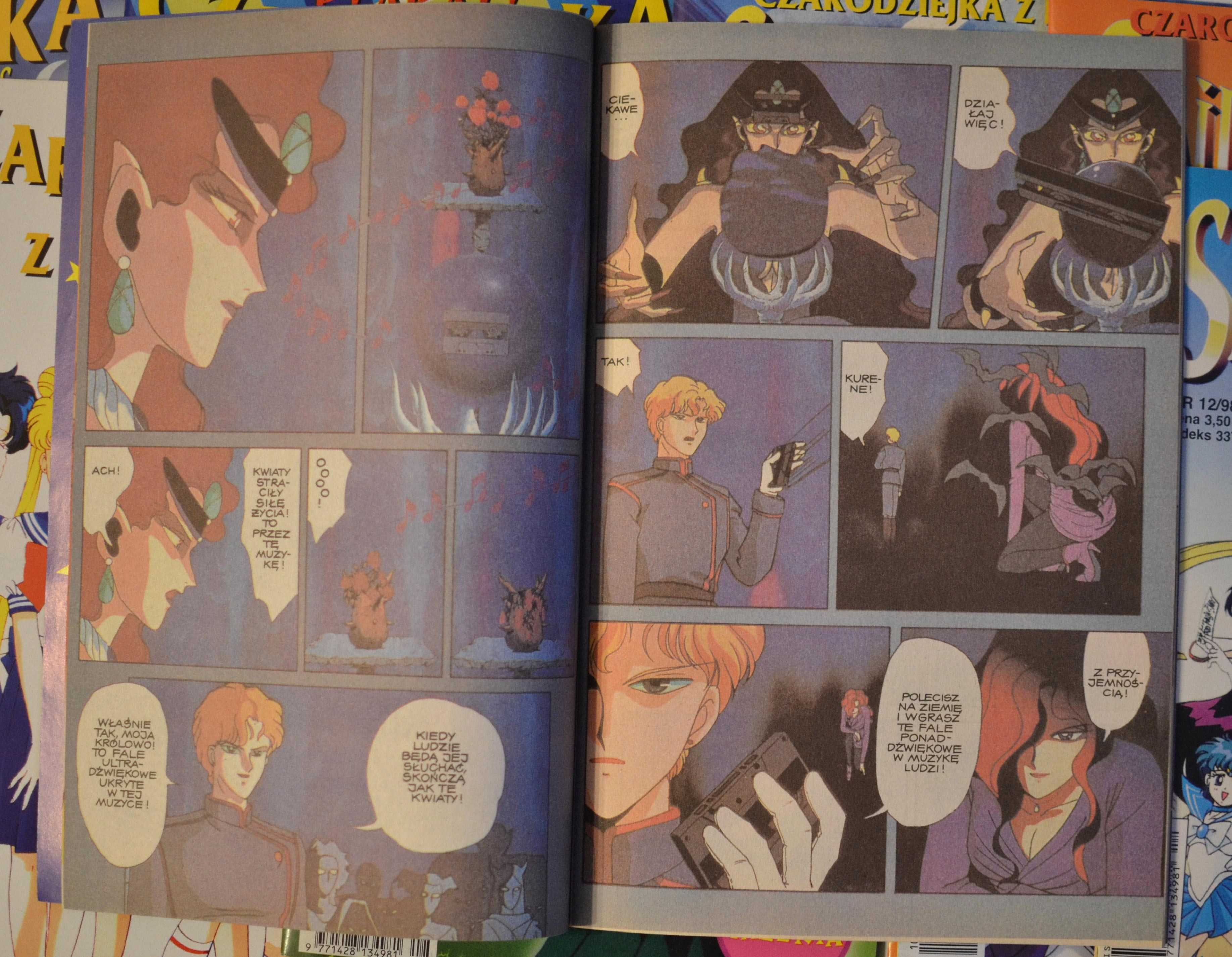 Czarodziejka z księżyca Sailor Moon 1997 tm semic Całość lub na sztuki