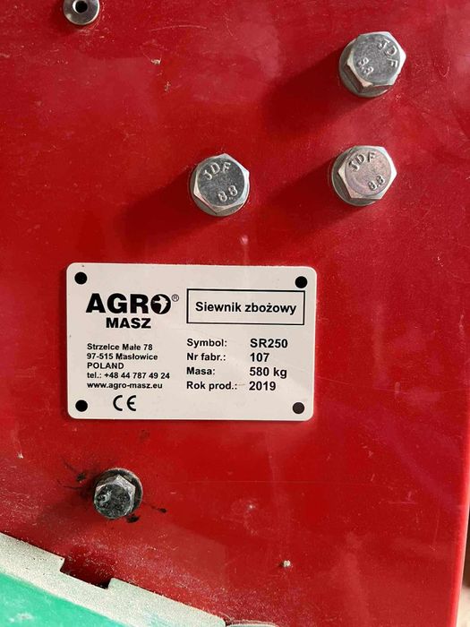 Siewnik Agro SR 250 mało używany