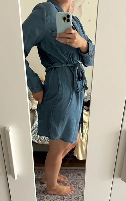 Sukienka z długim rękawem Lyocell XL