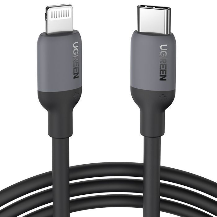 Kabel Ugreen USB Typ C - Lightning z Certyfikatem MFi, 1M, PD 20W