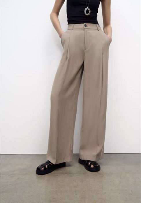 Штани із защіпами Zara