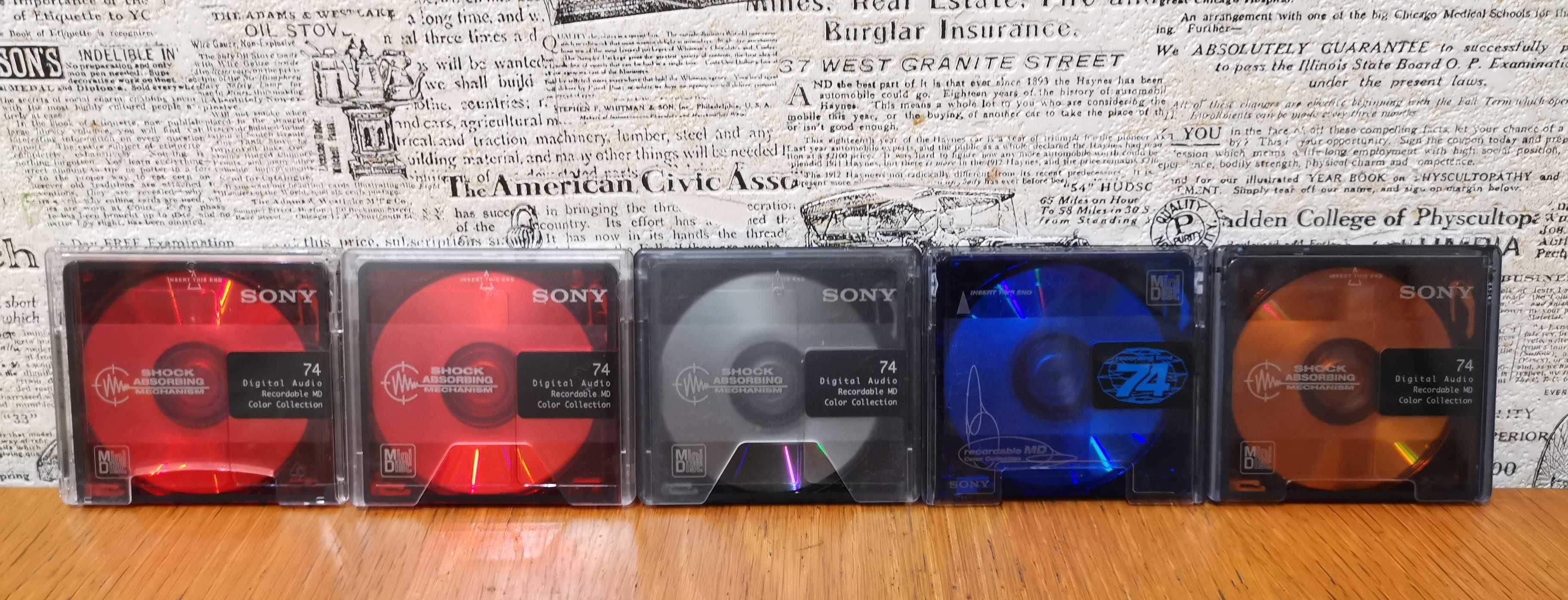 Mini Disc Sony 74 min.