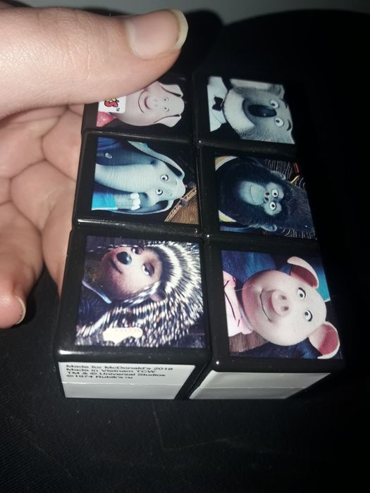 Коллекция RUBIKS CUBE ILUMINATION McDonald's кубик рубик макдональдс