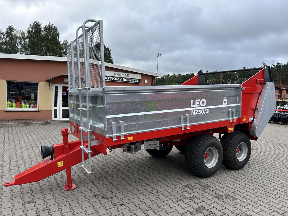 Rozrzutnik Obornika 6 t Tandem Roltrans LEO N250/3