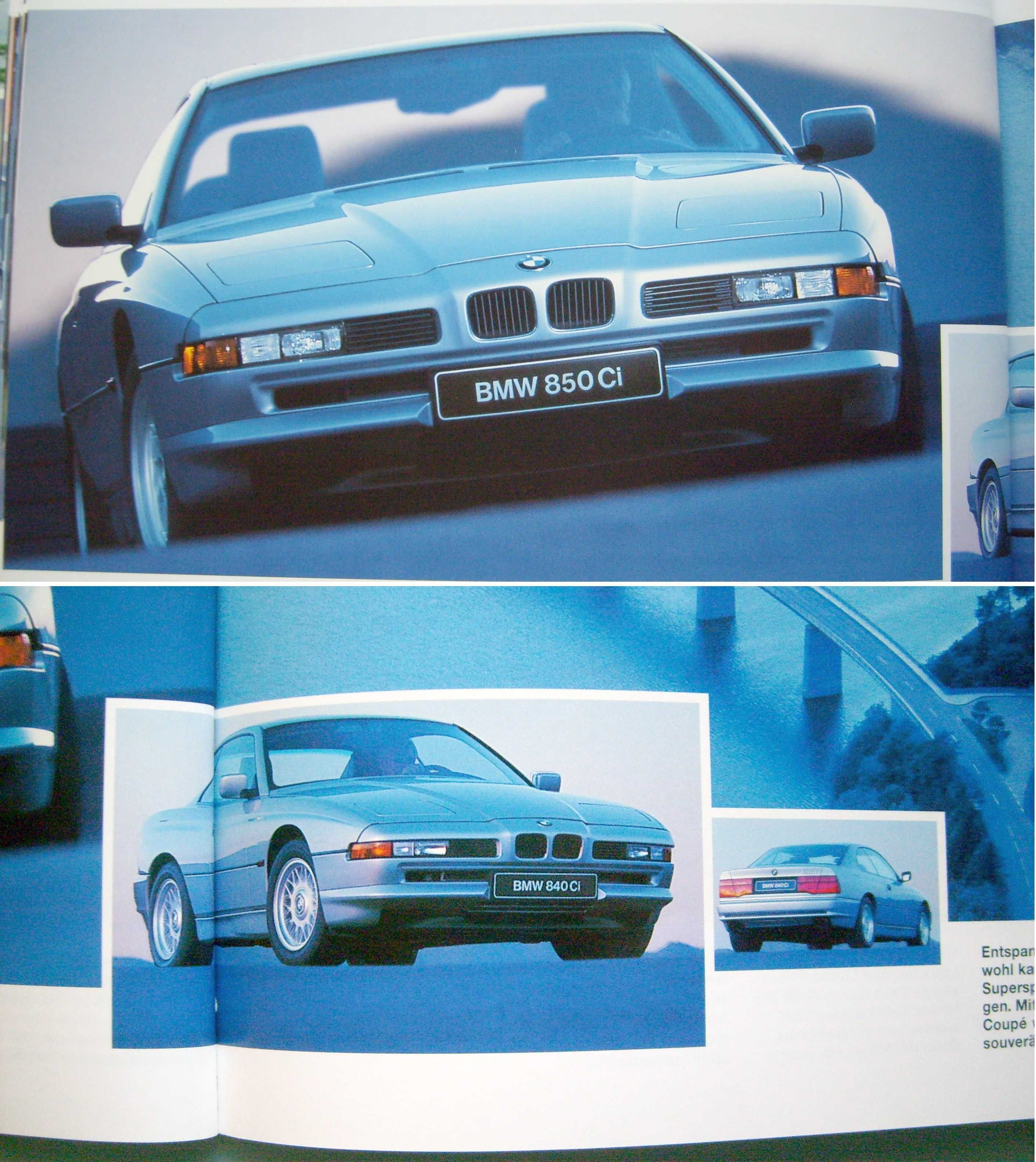 BMW Programm 1999 - 3 E46, Z3, 5 E39, 7 E38, 8 E31 * prospekt 50 str.